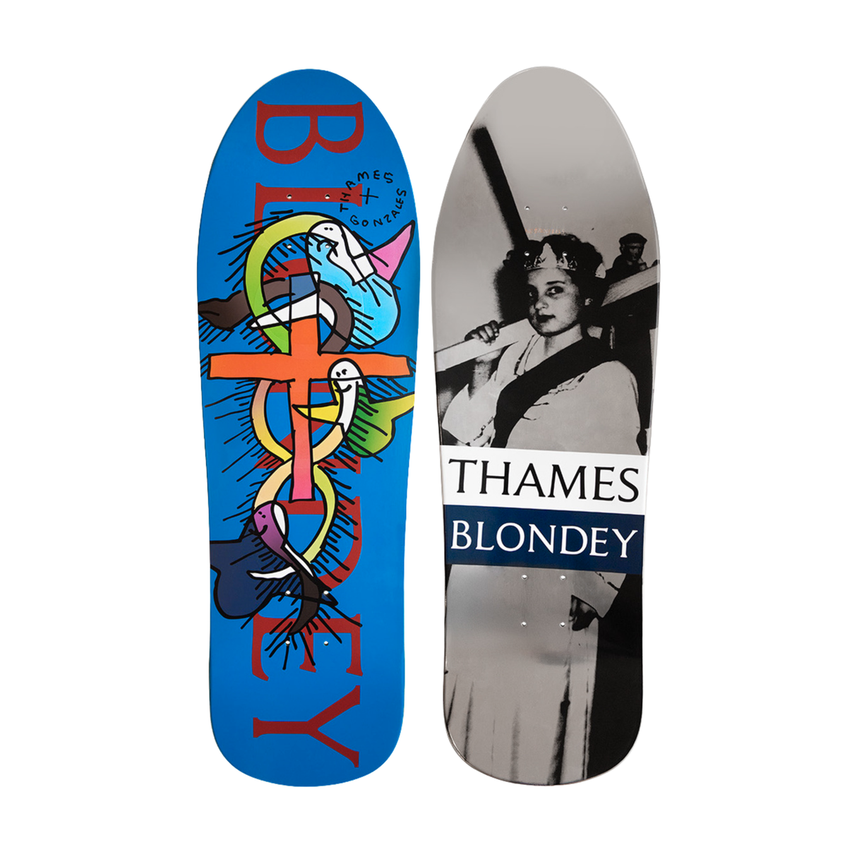 Thames MMXX 'Blondey' Pro Deck 9.0" - Blue