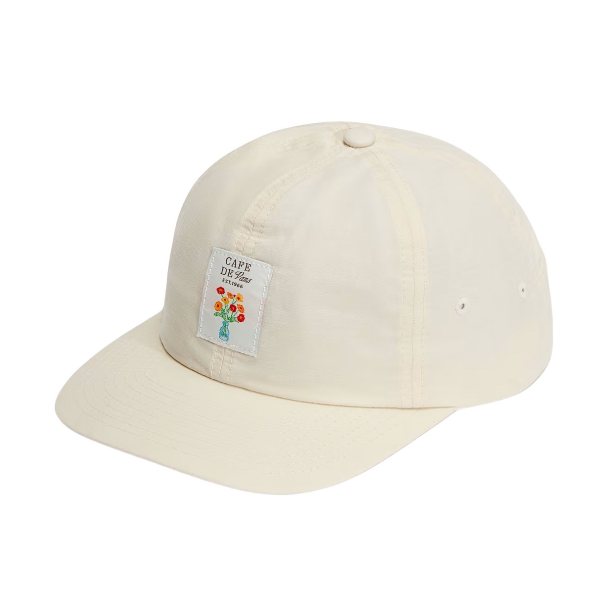 Vans Cafe Snapback Cap - White