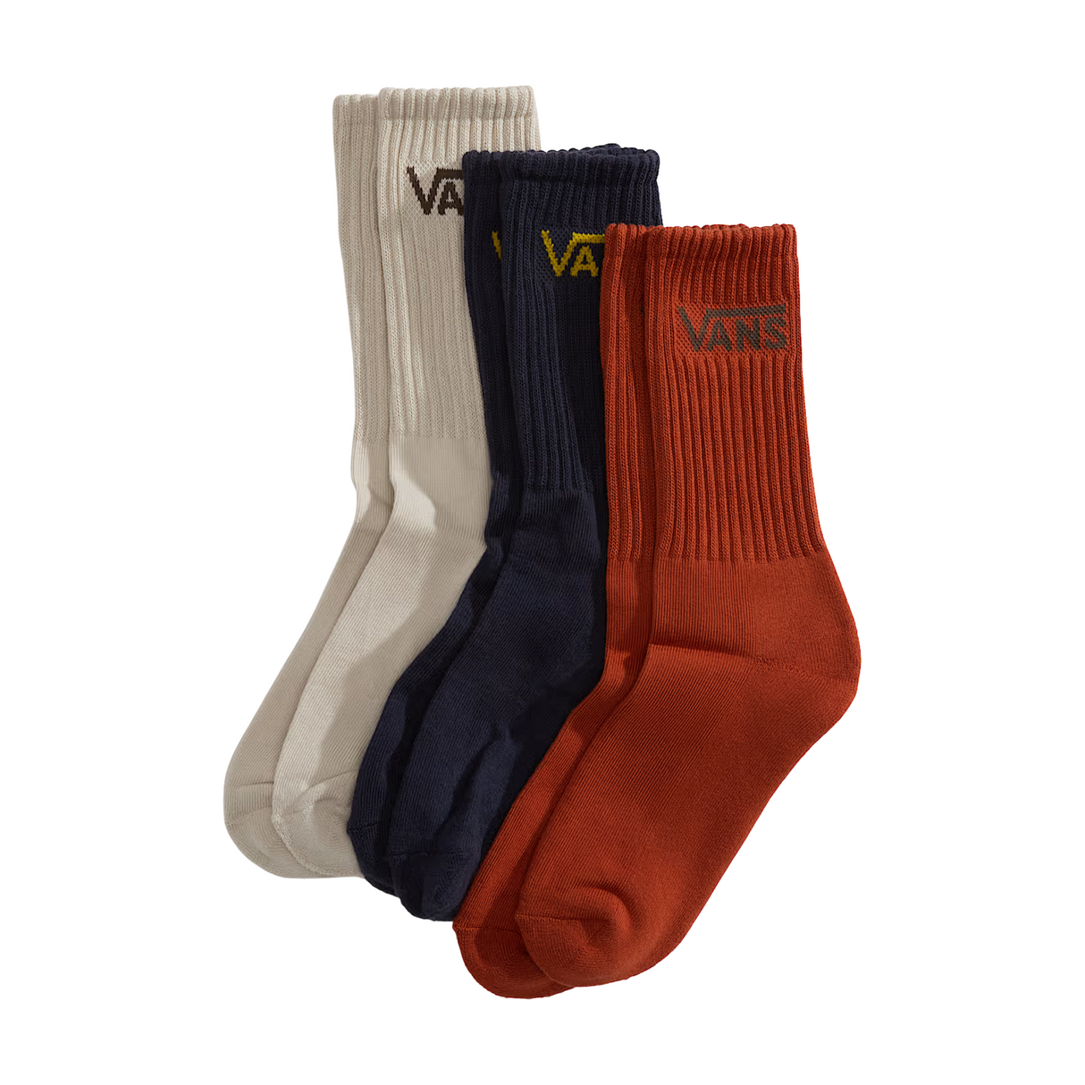 Vans Classic Crew 3 Pack Socks - Parisian Night