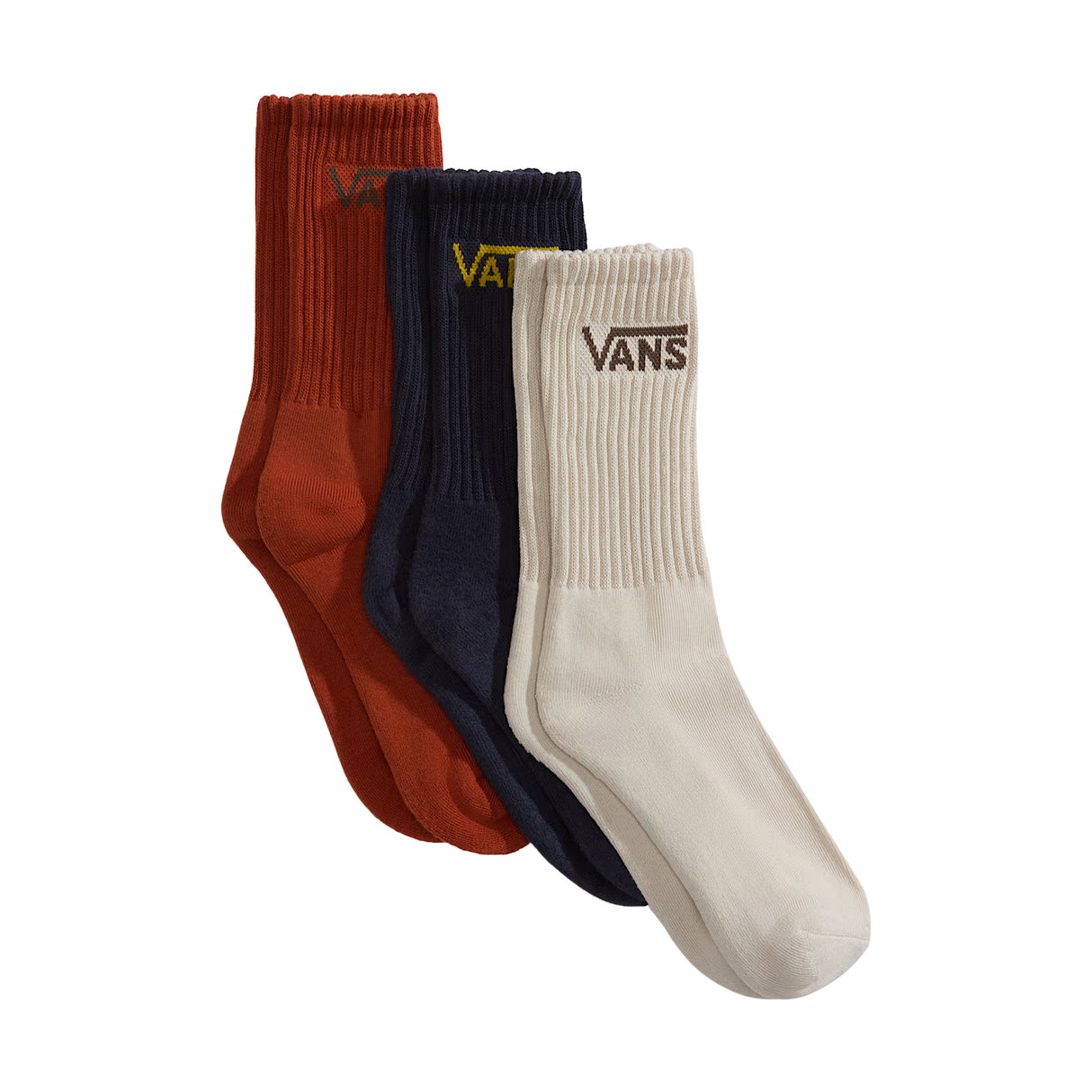 Vans Classic Crew 3 Pack Socks - Parisian Night