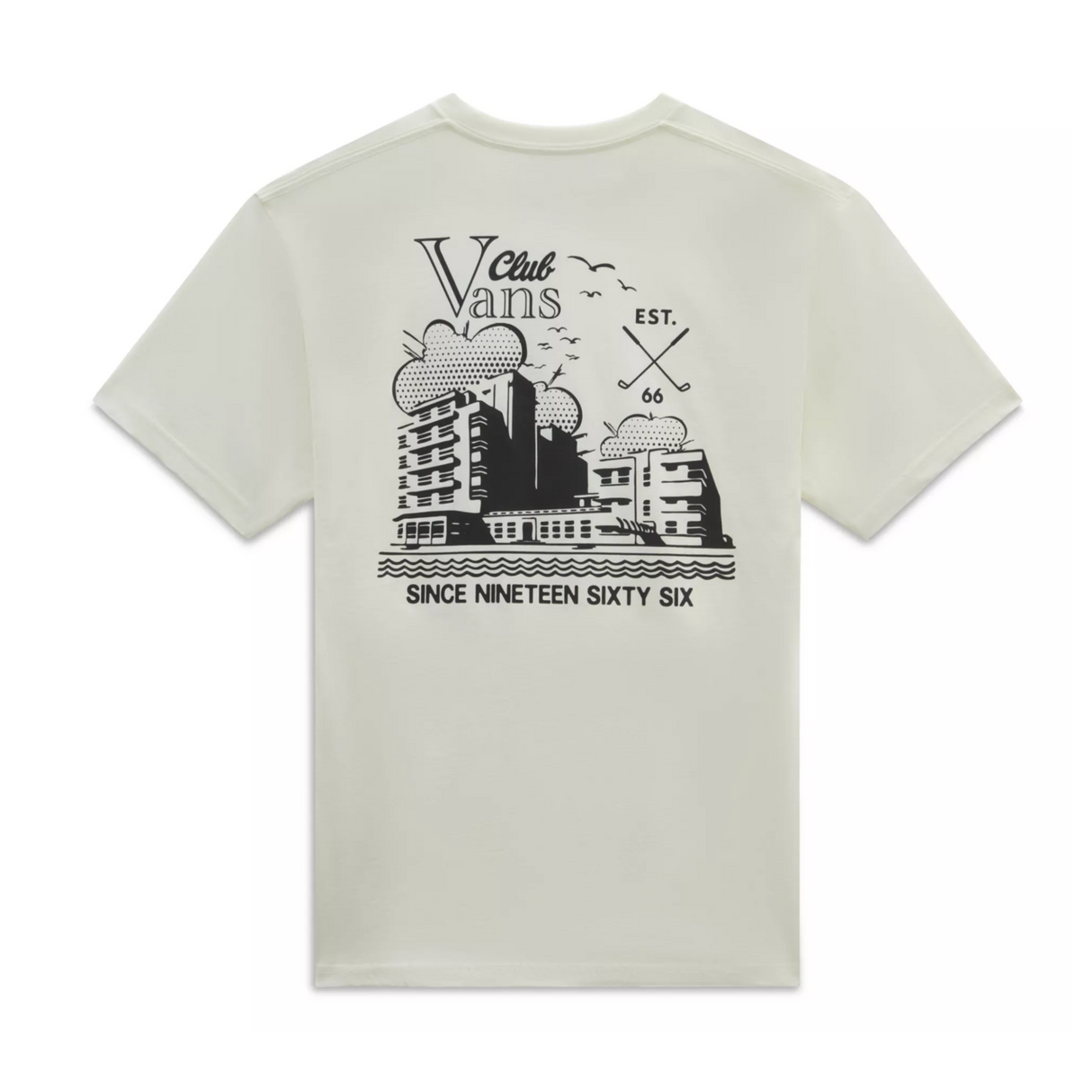 Vans Club Vee T-Shirt - Marshmallow