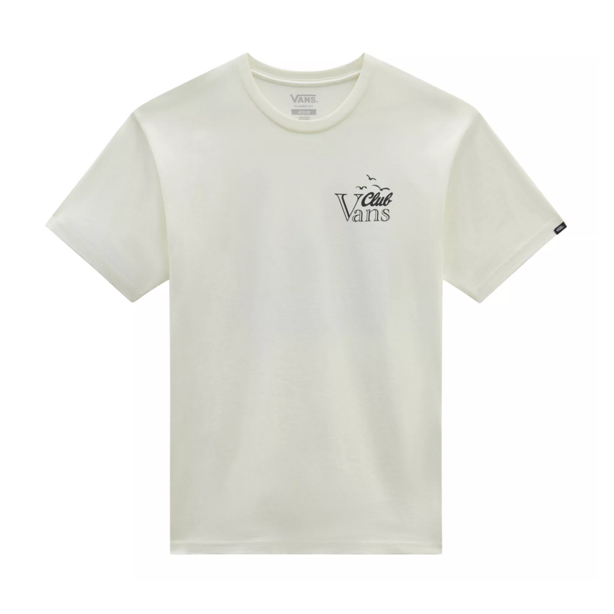 Vans Club Vee T-Shirt - Marshmallow