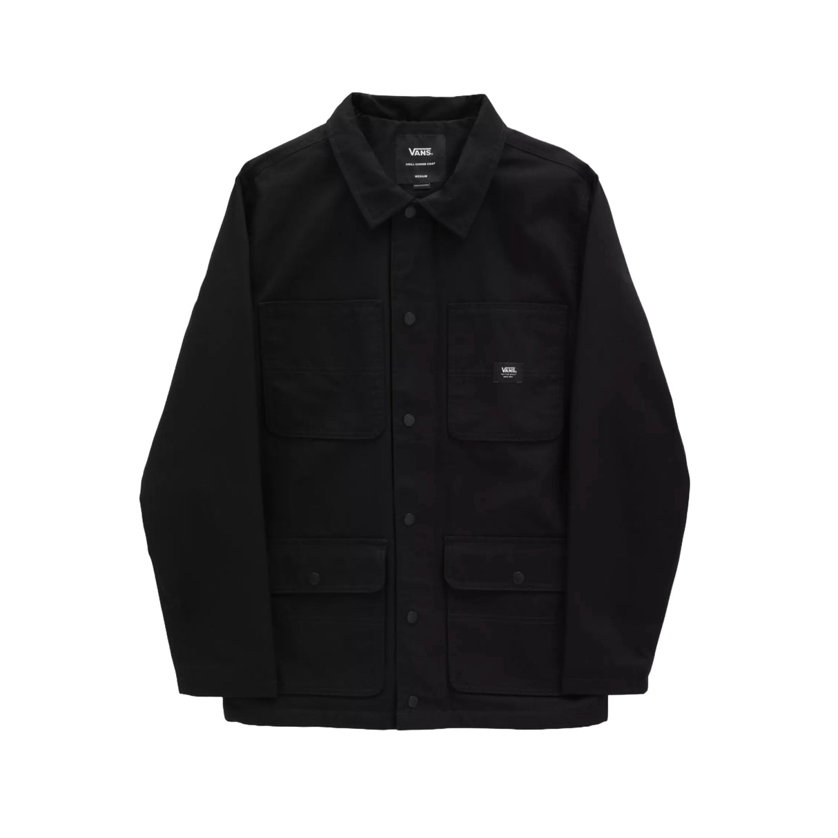 Vans Drill Chore Lined Canvas Coat - Black