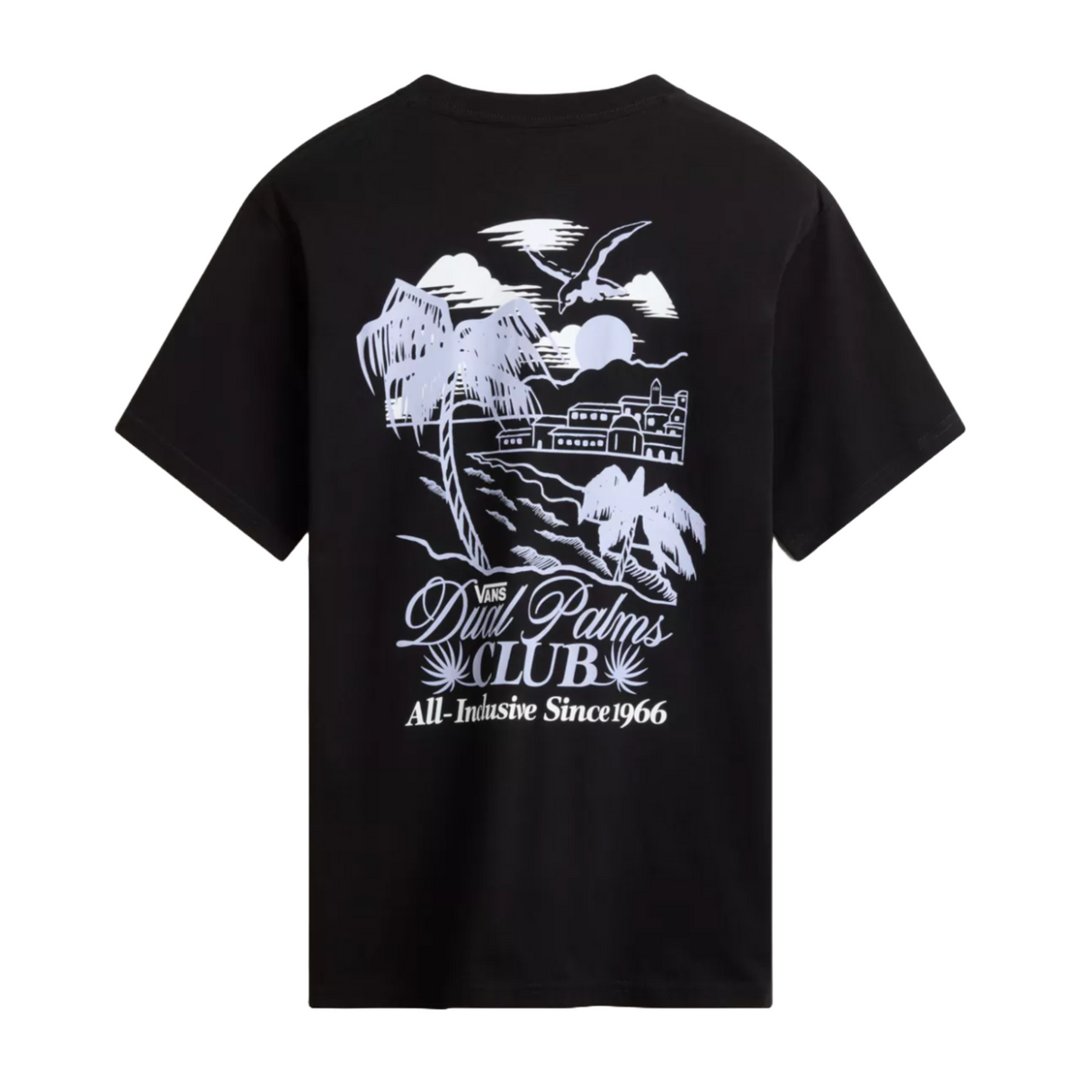 Vans Dual Palm Club T-Shirt - Black
