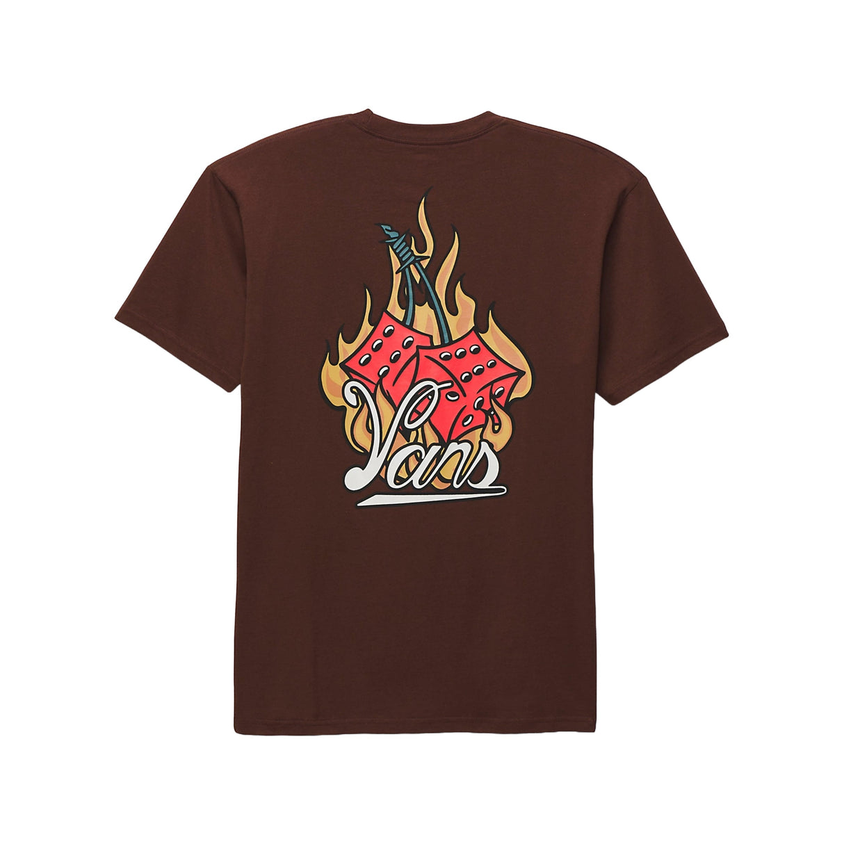 Vans Hot Box Cars T-Shirt - Bitter Chocolate