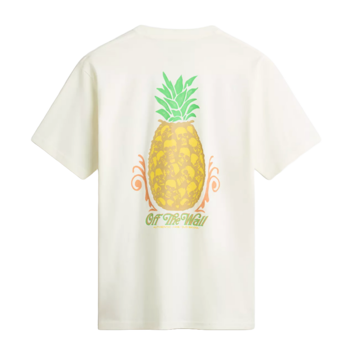 Vans Pineapple Skull T-Shirt - Marshmallow