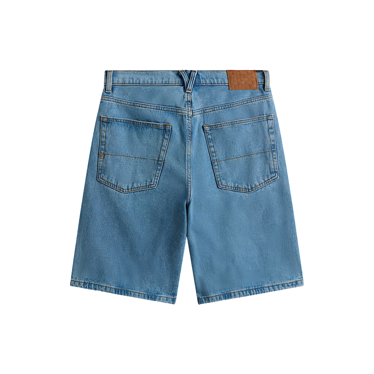 Vans Skate Check-5 Baggy Denim Short - Stonewash Blue