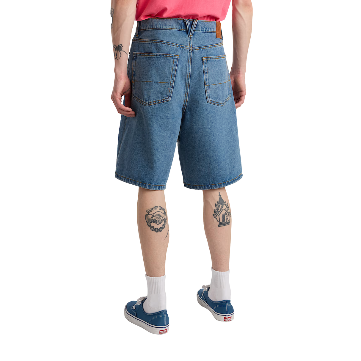 Vans Skate Check-5 Baggy Denim Short - Stonewash Blue