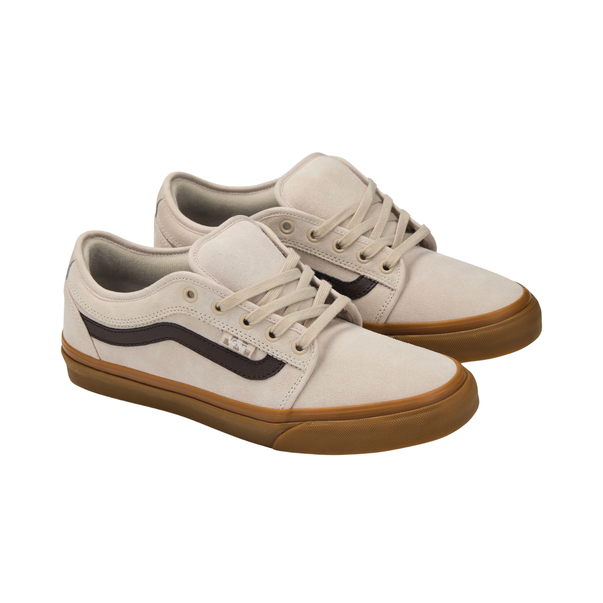 Vans Skate Chukka Low Sidestripe Shoes - Taupe Mist