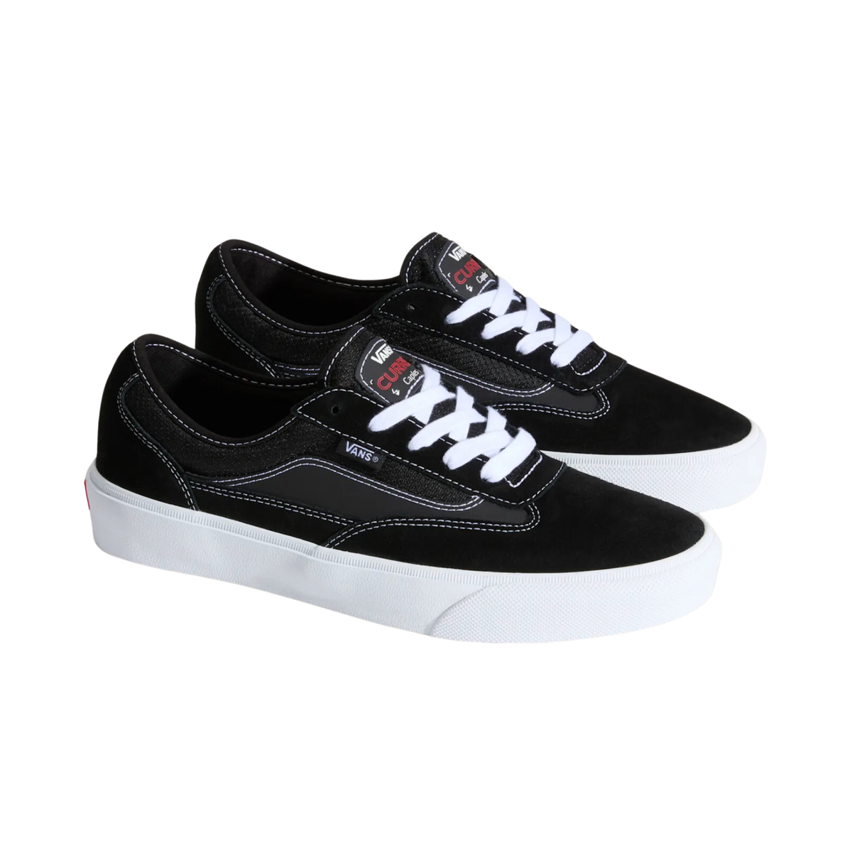 Vans Skate Curren Caples Shoes - Gum Black / White