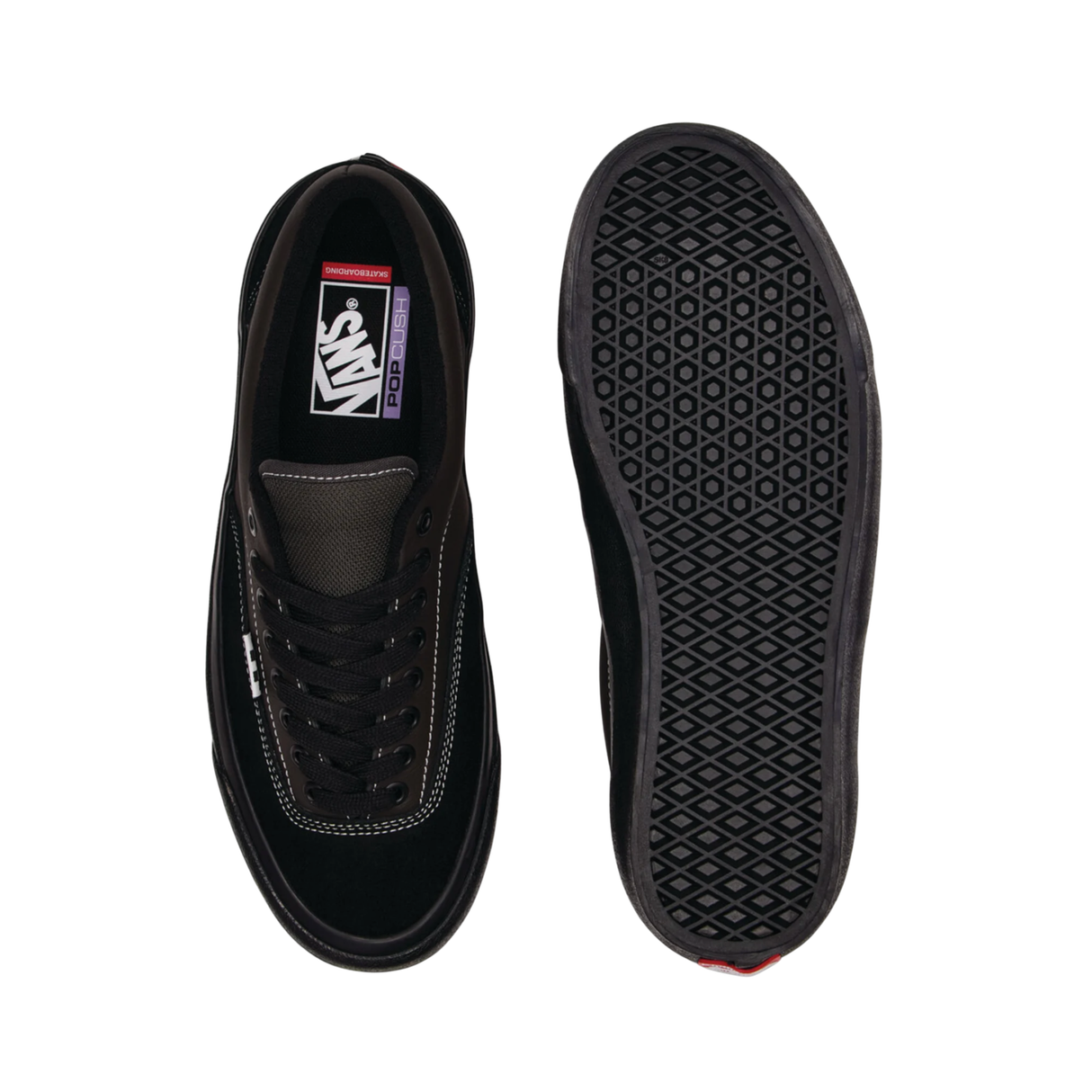 Vans Skate Era Stub Shoes - Black / Black
