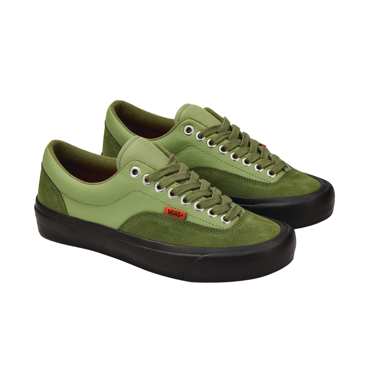 Vans Skate Era Stub Shoes - Fade Olive / Black