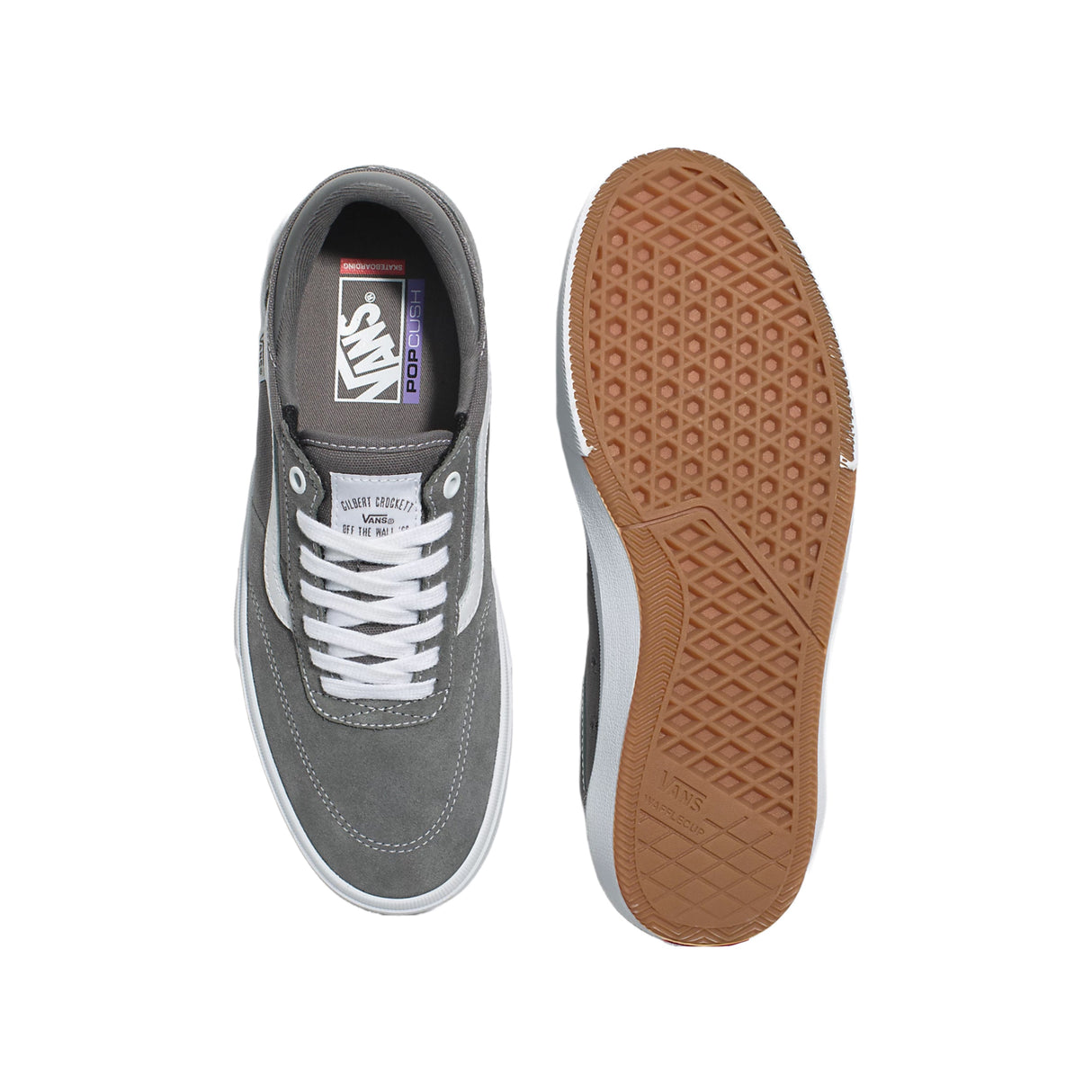Vans Skate Gilbert Crockett Shoes - Pewter / White