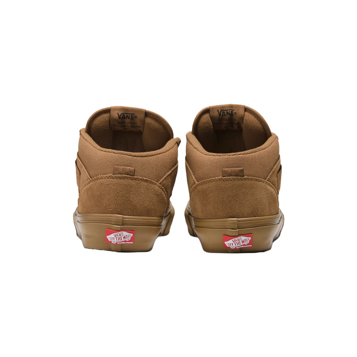 Vans Skate Half Cab Shoes - Brown / Gum