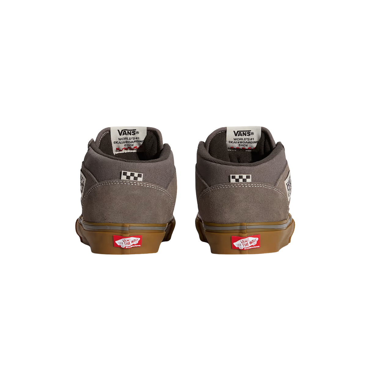 Vans Skate Half Cab Shoes - Walnut / Gum