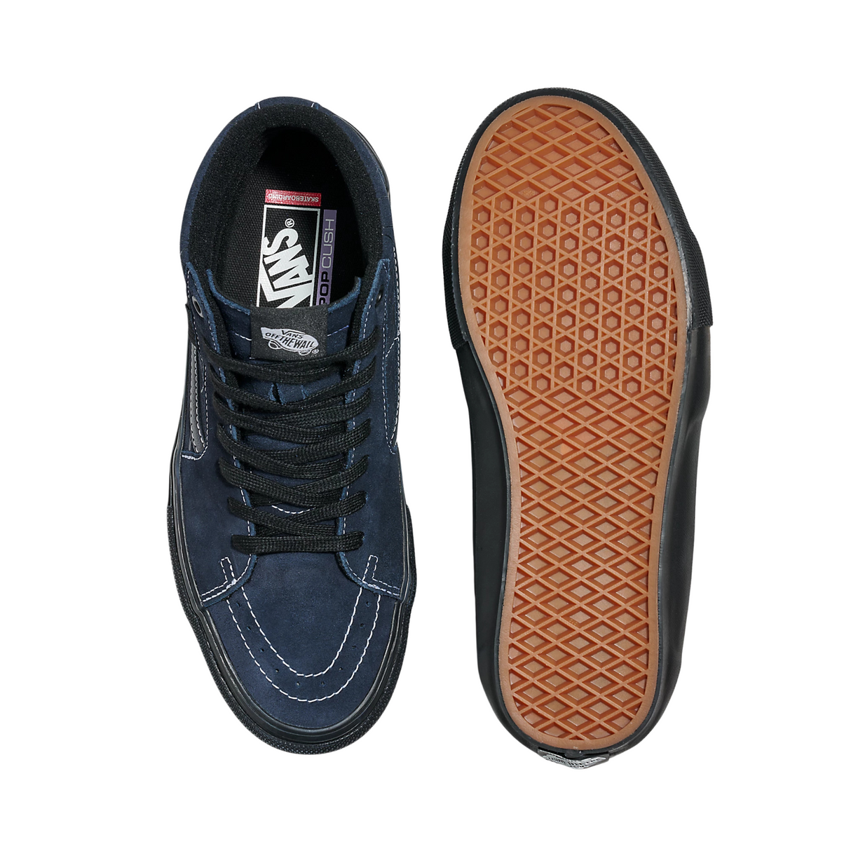 Vans Skate Sk8-Hi Web Shoes - Web Dark Grey / Black