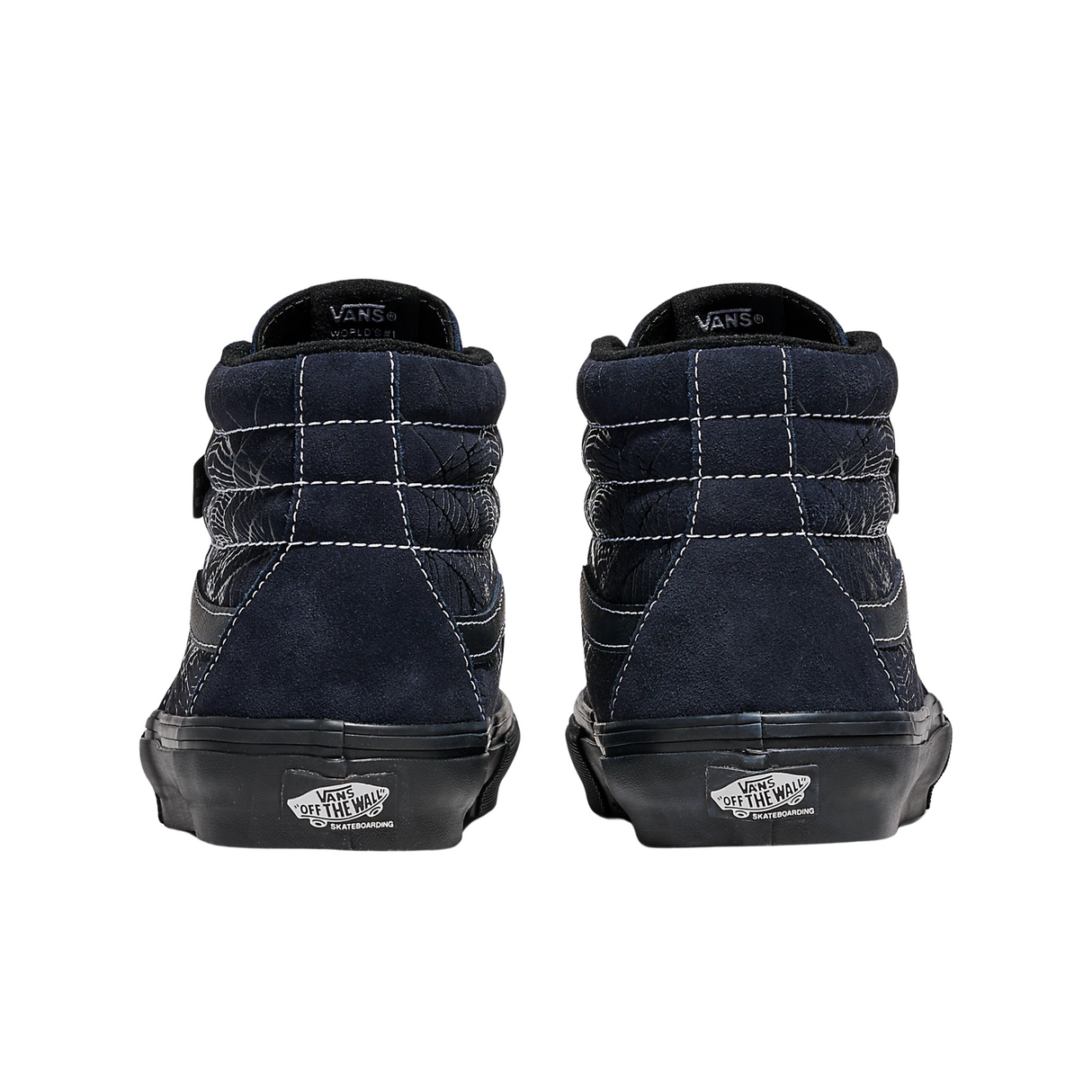 Vans Skate Sk8-Hi Web Shoes - Web Dark Grey / Black