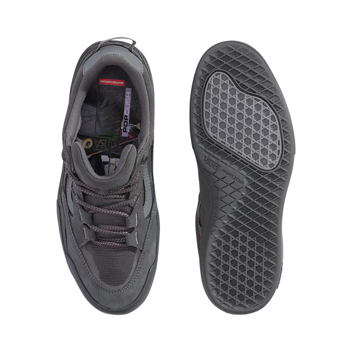 Vans Skate Wayvee 2 Shoes - (Atiba) Grey