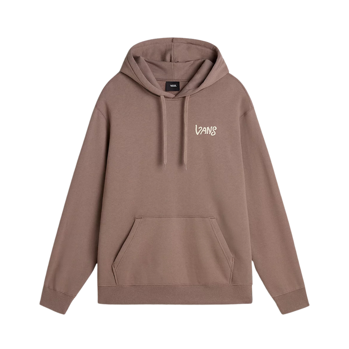 Vans V Hand Loose Pullover Hoodie - Deep Taupe