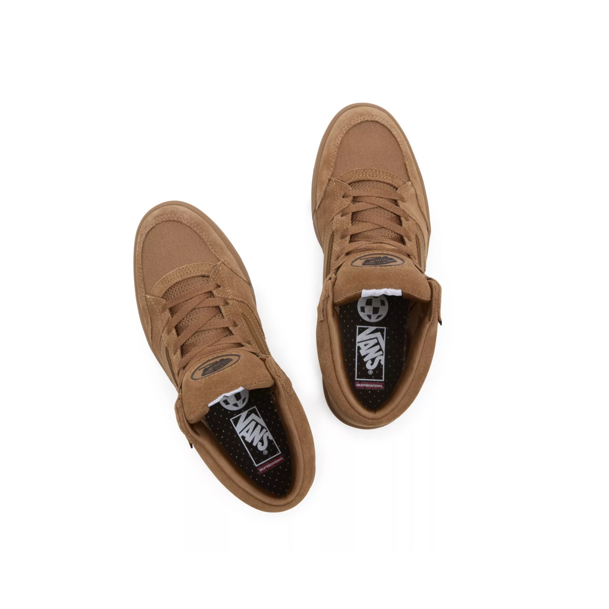Vans Zahba Mid Shoes - Brown / Gum