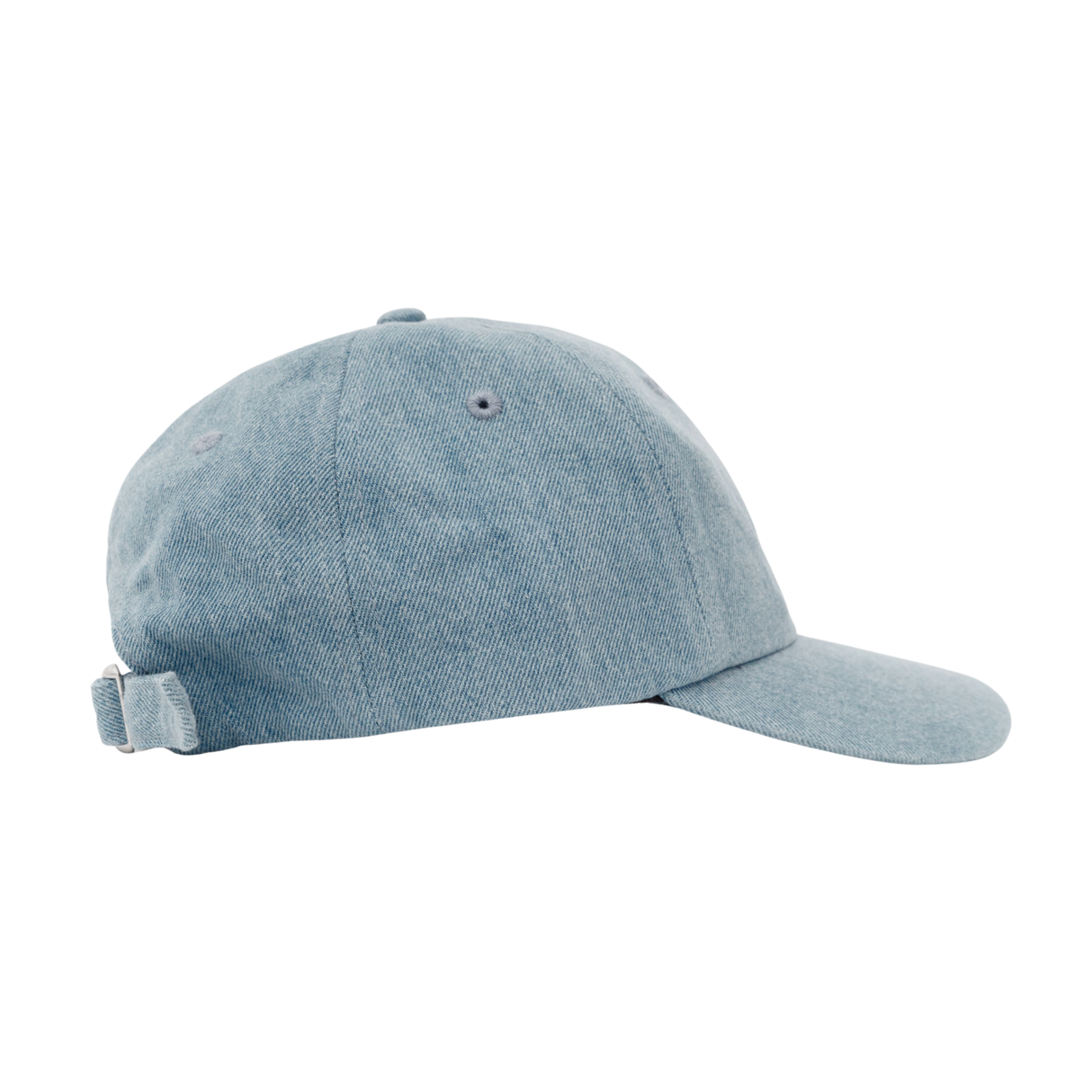 Parlez Boyd 6 Panel Cap Hat - Mid Indigo