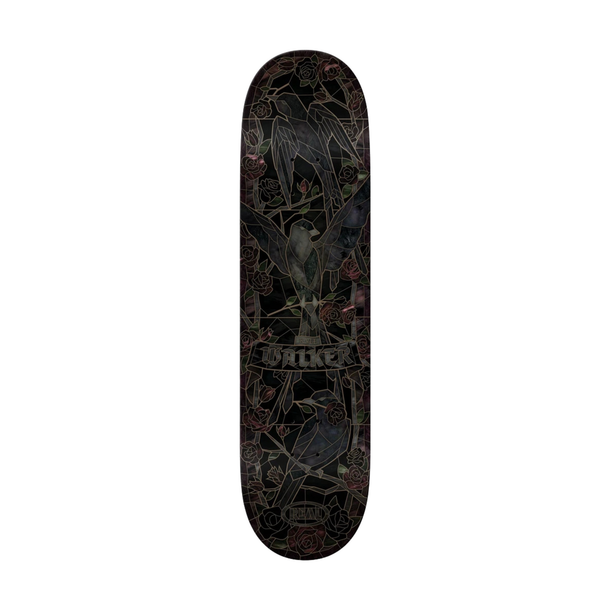 Real Kyle Black Sunday Cathedral Deck - Black / 8.38"