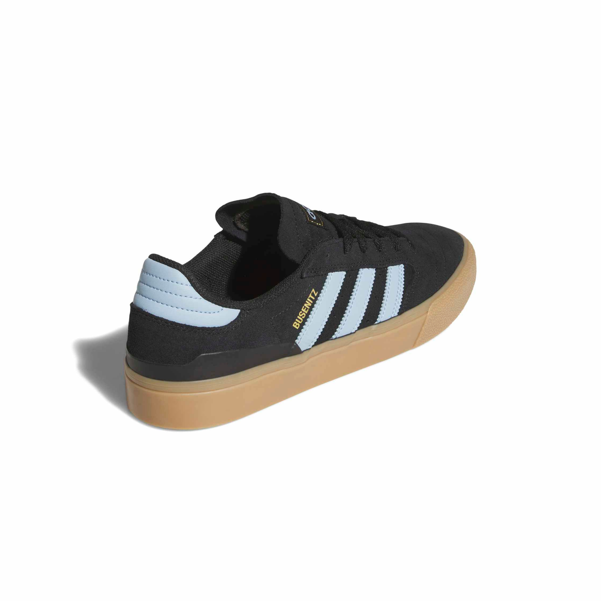 Adidas Skateboarding Busenitz Vulc II Shoes - Core Black / Clear Sky / Gum4 (KJ0246)
