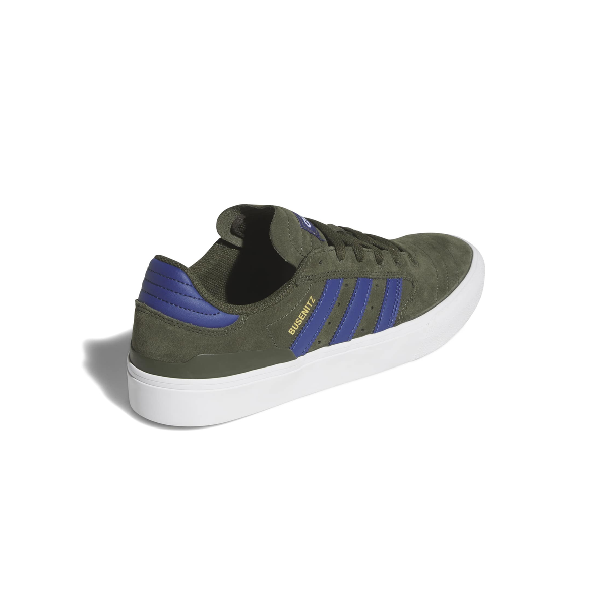 Adidas Skateboarding Busenitz Vulc II Shoes - Night Cargo / Muted Purple / Footwear White (KJ0247)