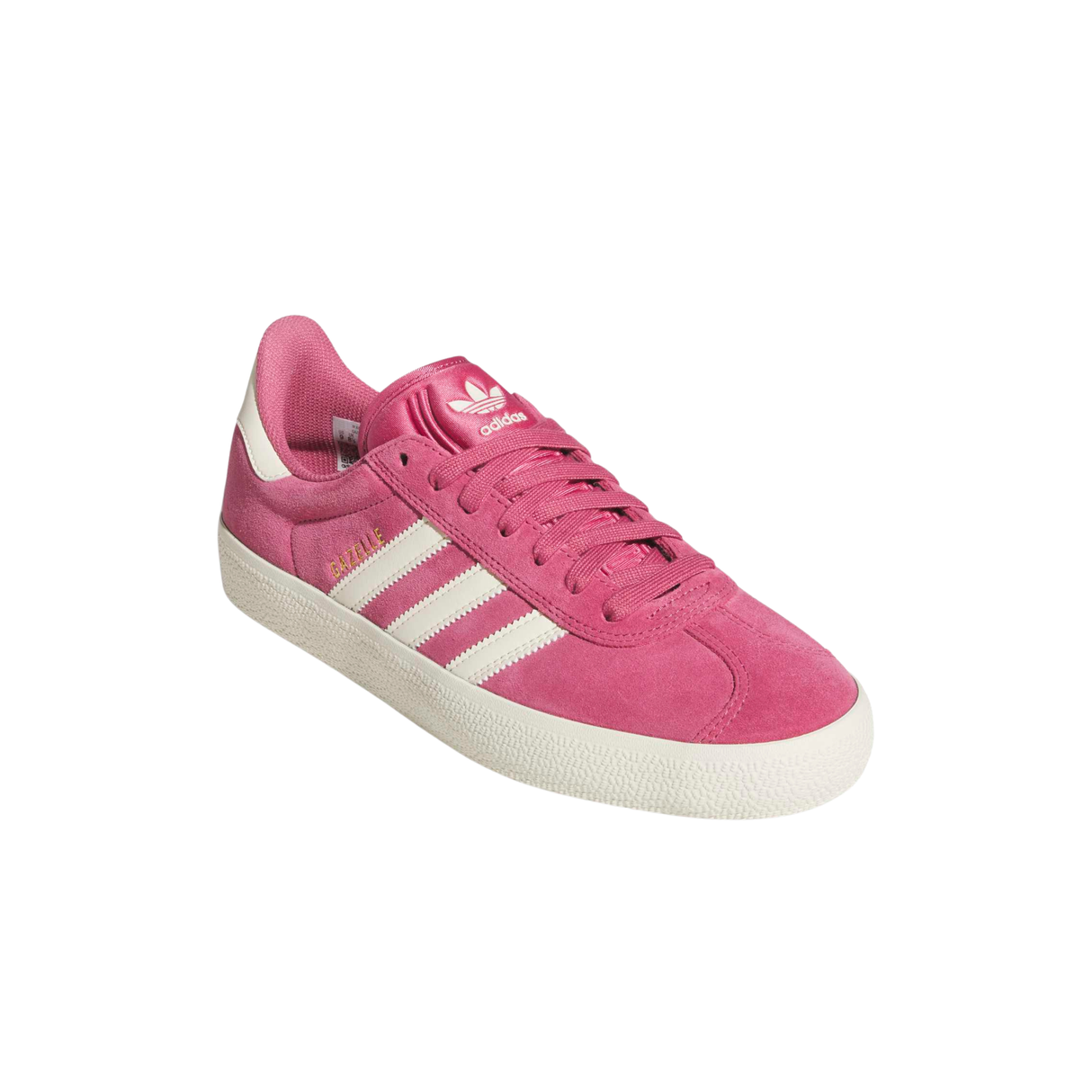 Adidas Skateboarding Gazelle ADV Shoes - Dual Magenta / Cream White / Gold Metallic (KJ0272)