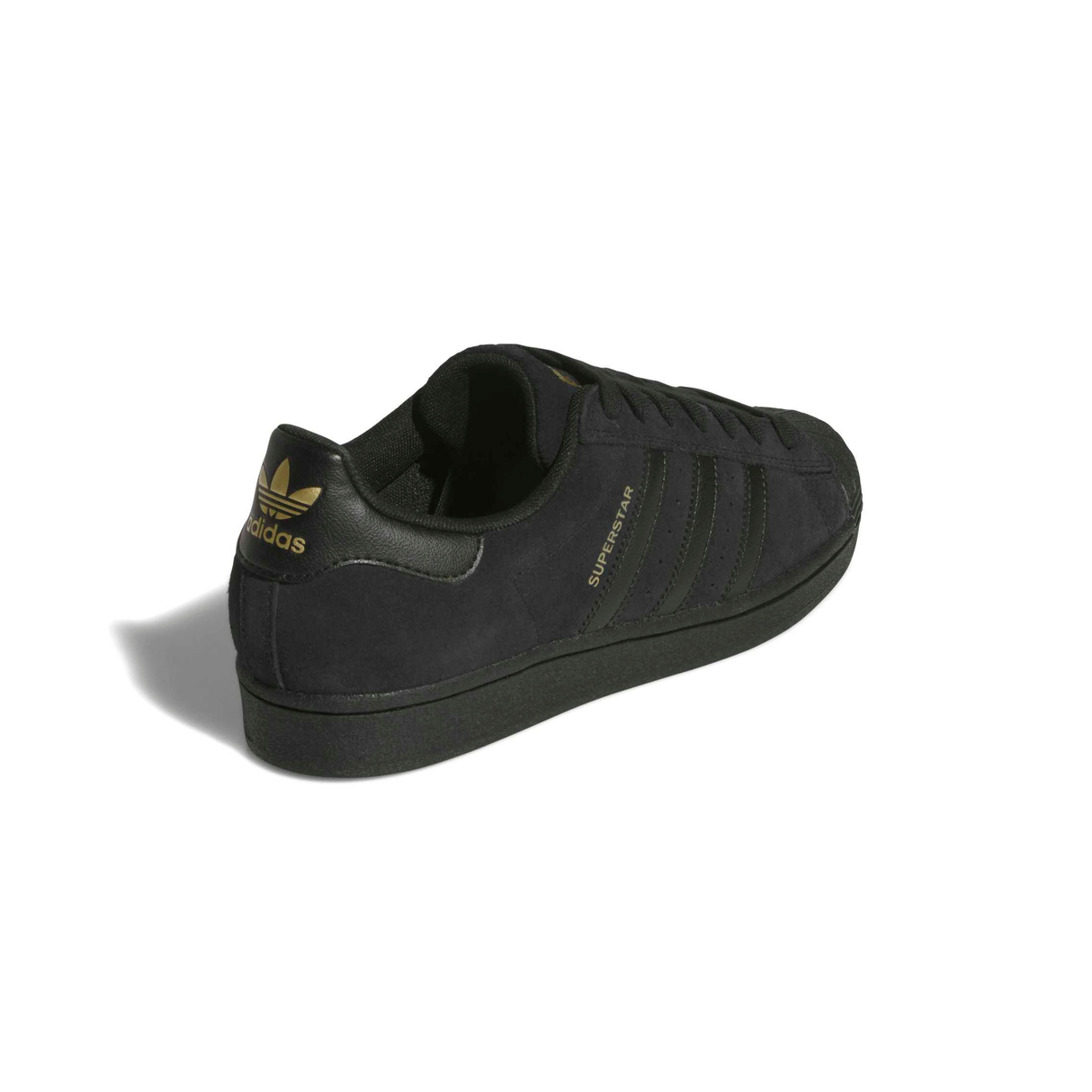 Adidas Superstar ADV Shoes - Core Black / Core Black / Gold Metallic (KZ8893)