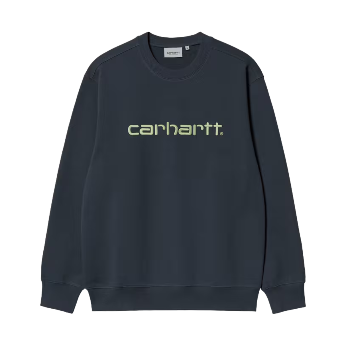 Carhartt WIP Carhartt Sweatshirt - Deep Night / Gentle Green