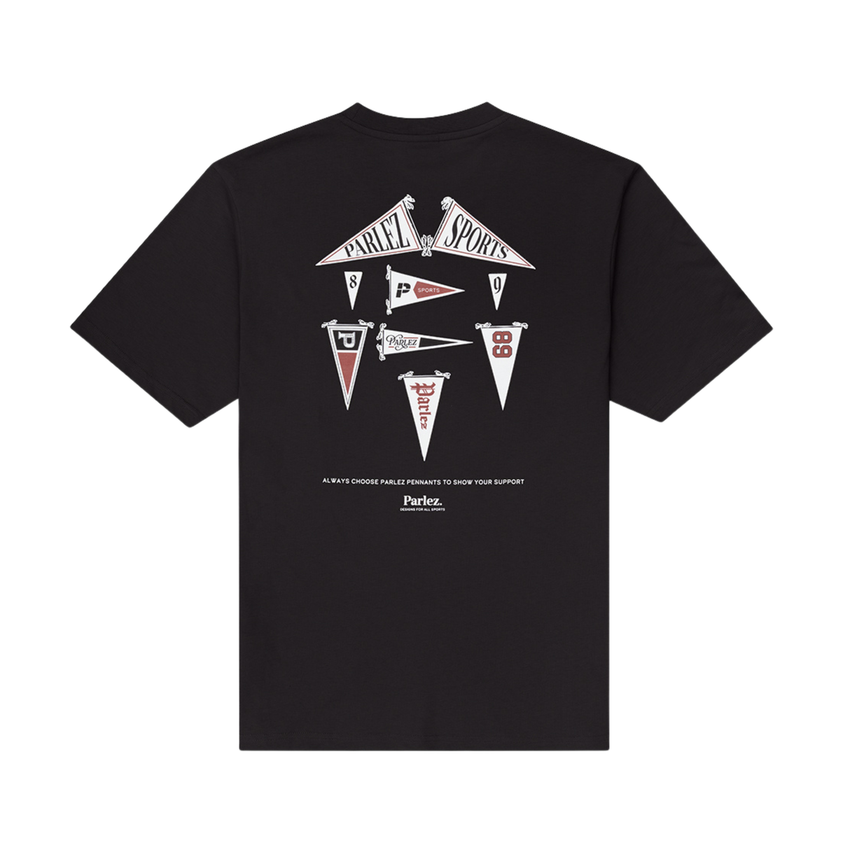 Parlez Pennant T-Shirt - Black