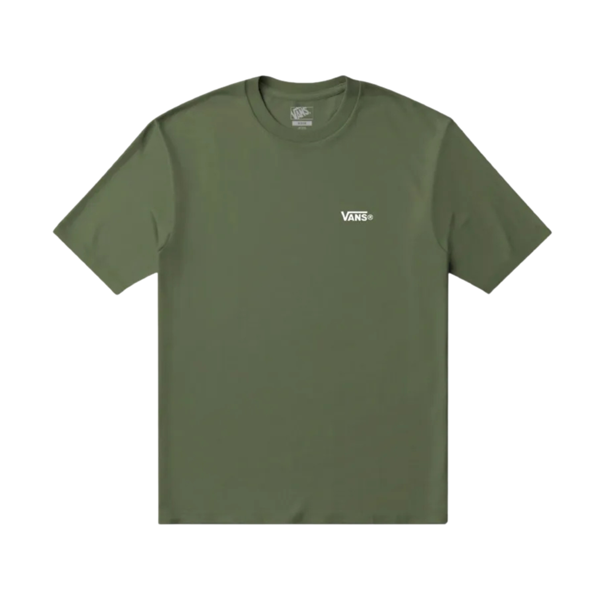 Vans New Left Chest Logo T-Shirt - Green Balsam