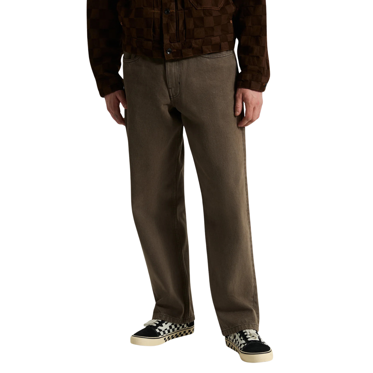 Vans Skate Check-5 Loose Denim Pant - Walnut