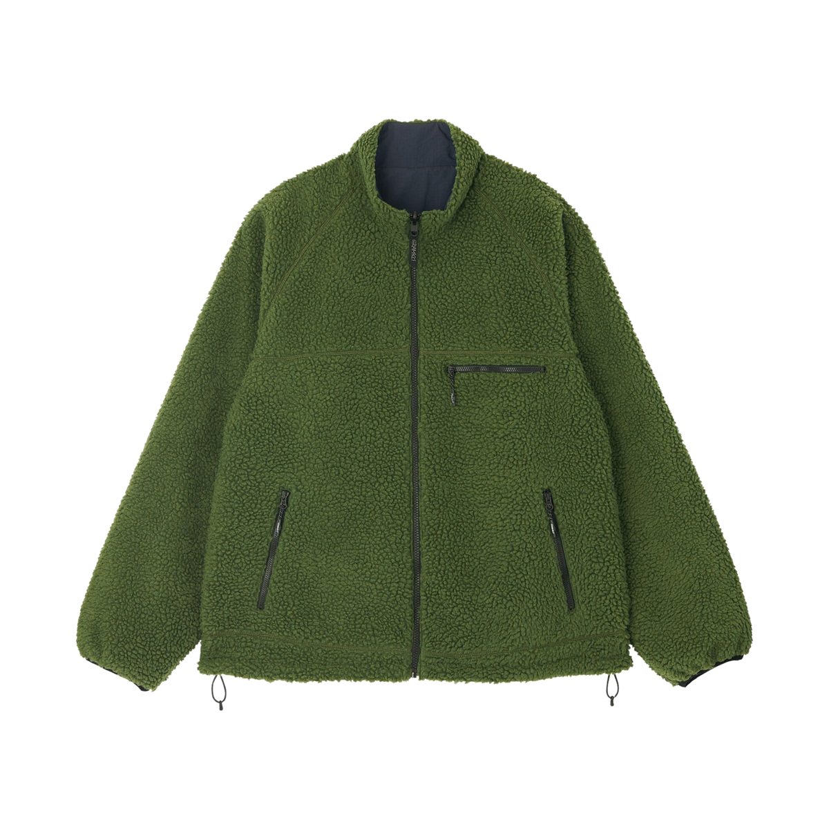 Gramicci Reversible Sherpa Jacket - Olive Navy