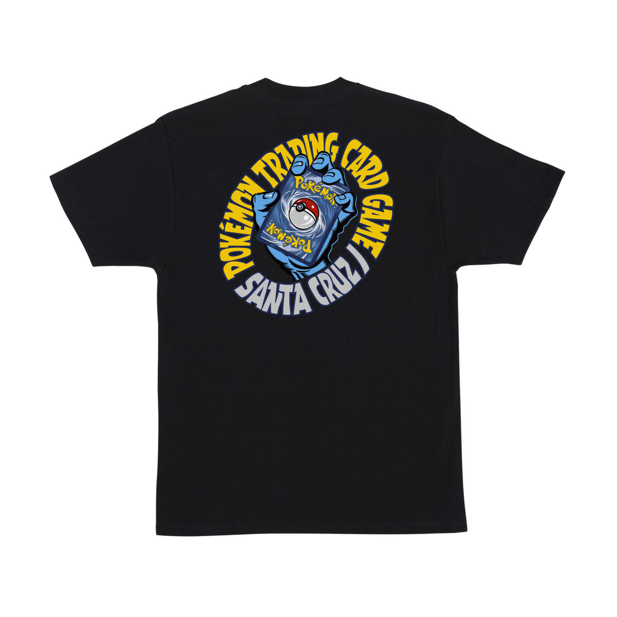 Santa Cruz x Pokemon TCG Hand T-Shirt - Black