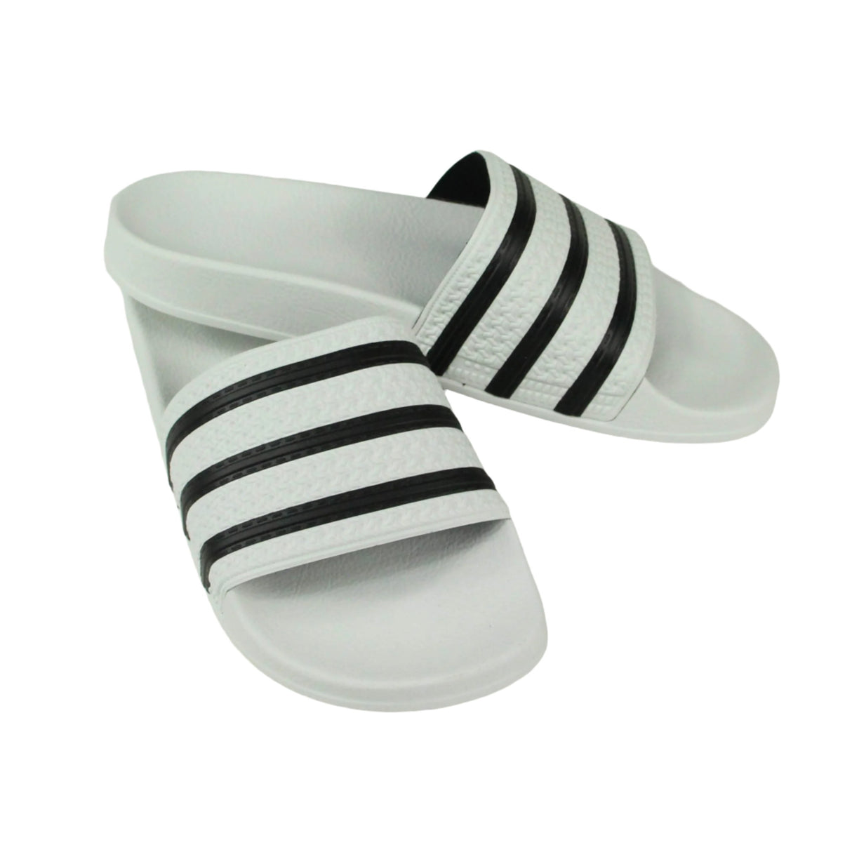 Adidas Adilette Sliders - White