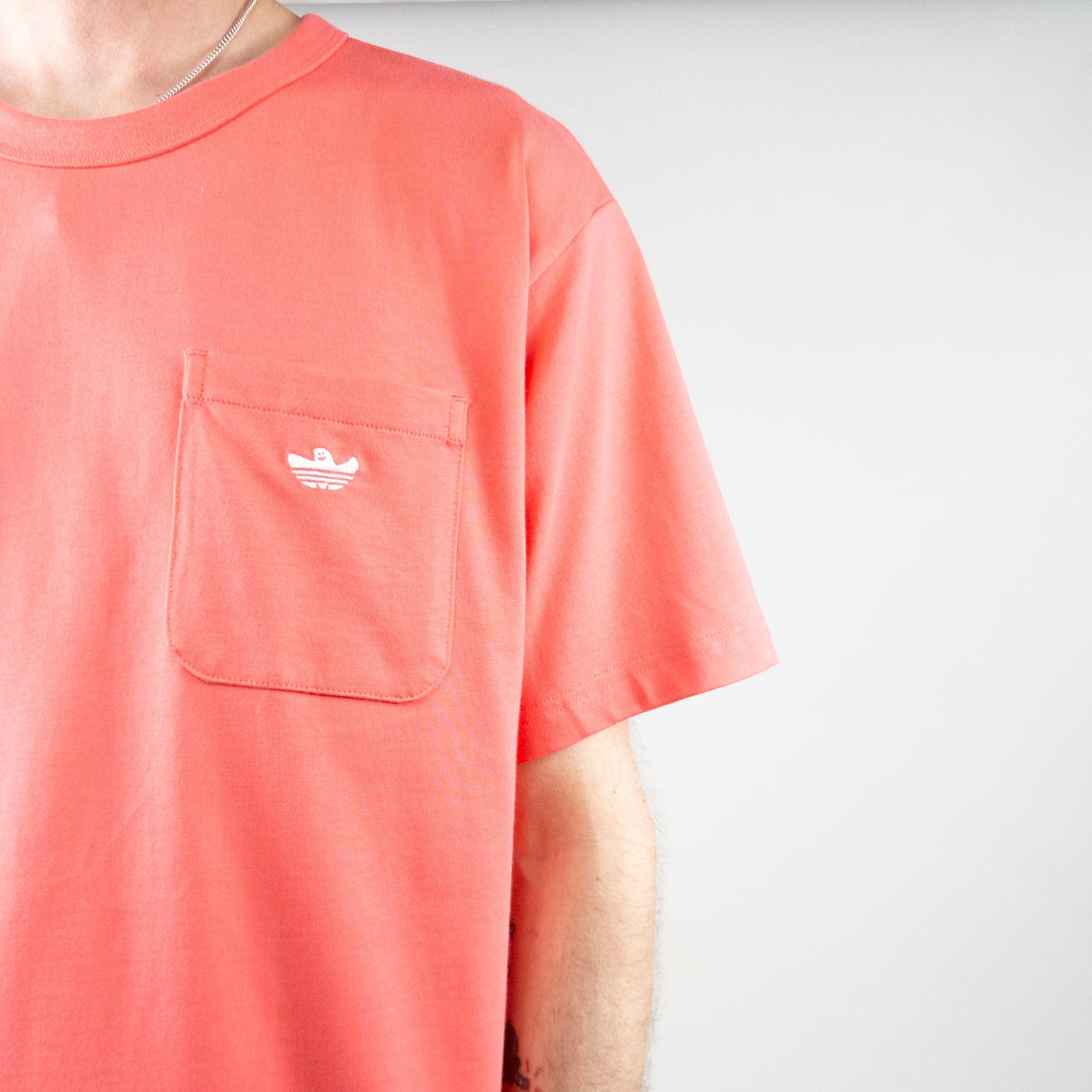 Adidas Heavyweight Shmoo T-Shirt - Semi Turbo / Cream White