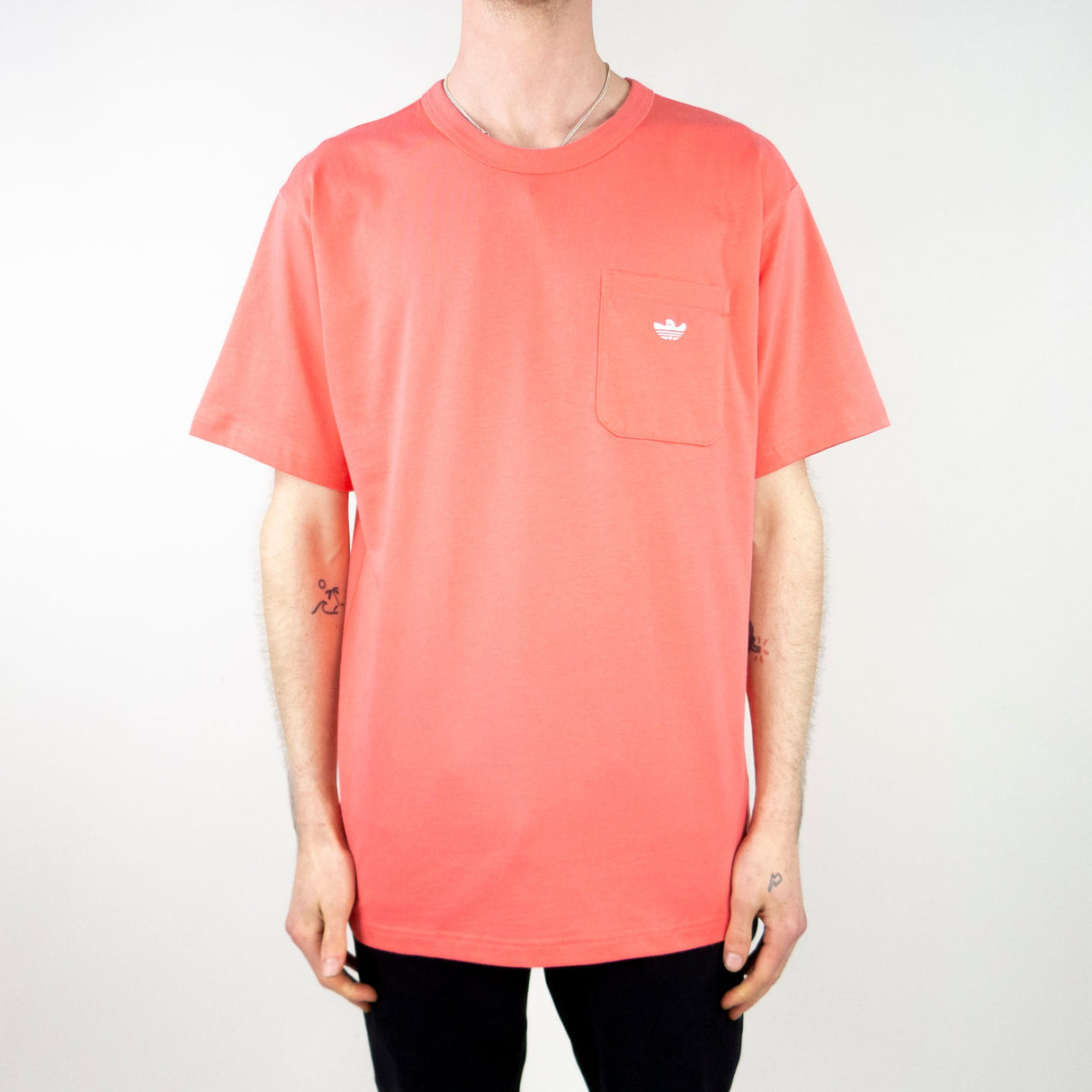 Adidas Heavyweight Shmoo T-Shirt - Semi Turbo / Cream White