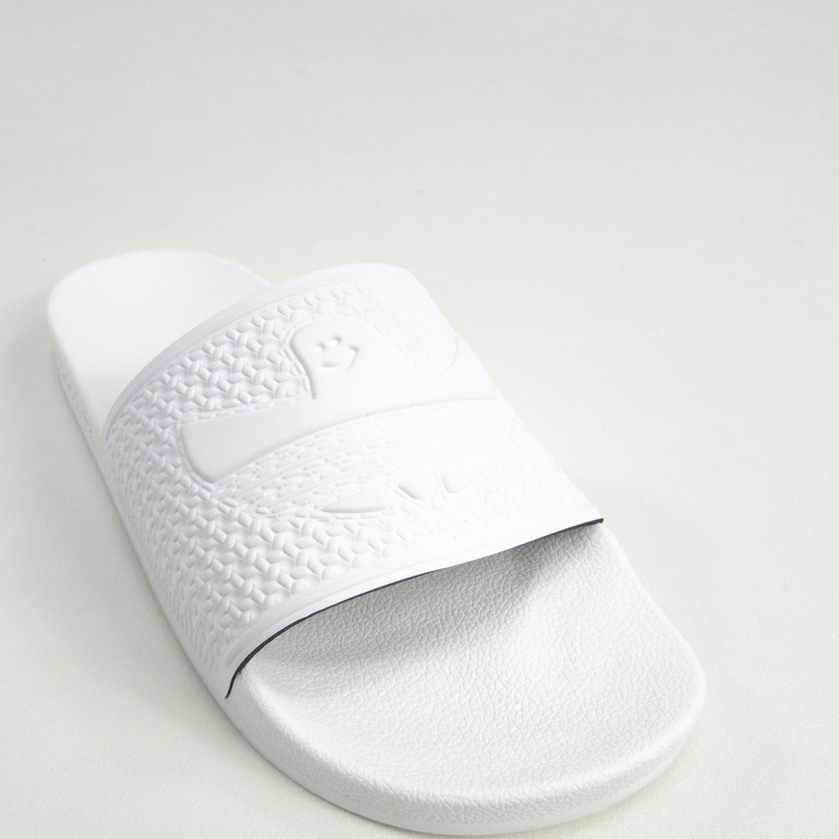 Adidas Shmoofoil Slides - White/White/White