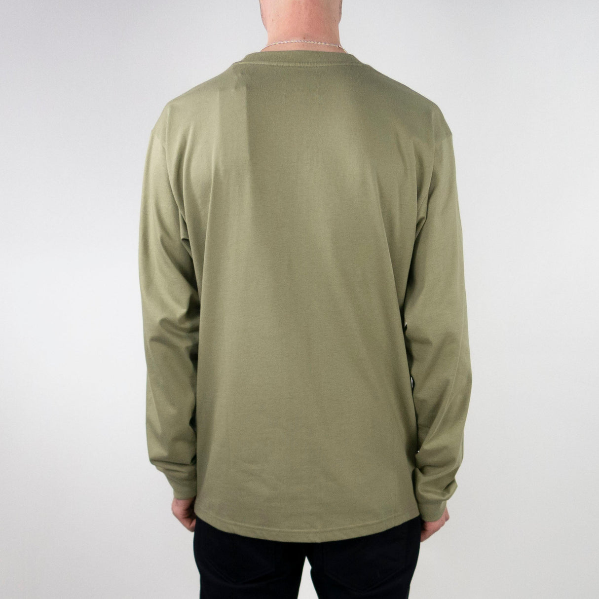 Adidas Washed Out 4.0 Long Sleeve T-Shirt - Orbit Green / Sandy Beige