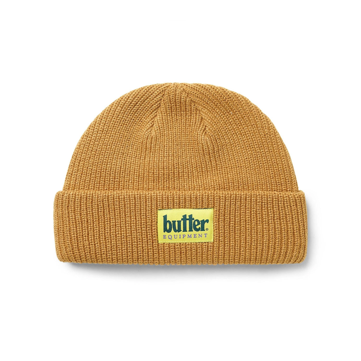 Butter Goods Equipment Beanie Tan Remix Casuals