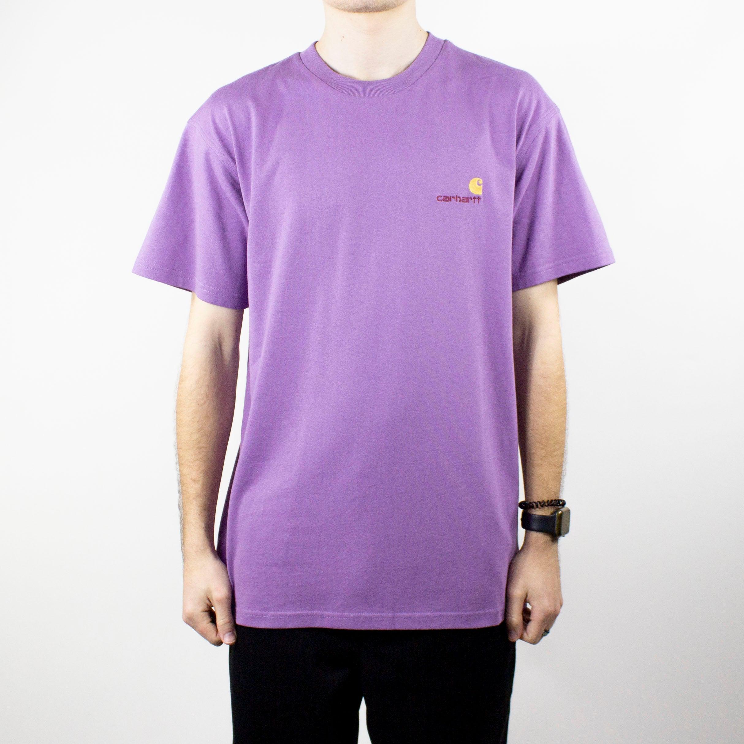 purple carhartt t shirt