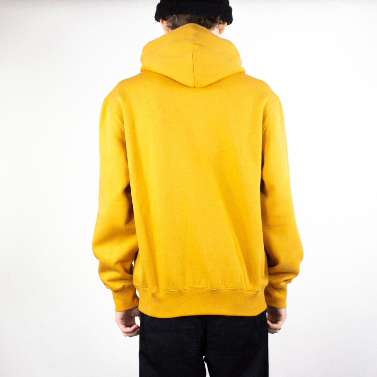 Carhartt WIP Hooded Sweatshirt – Ochre / Dark Navy