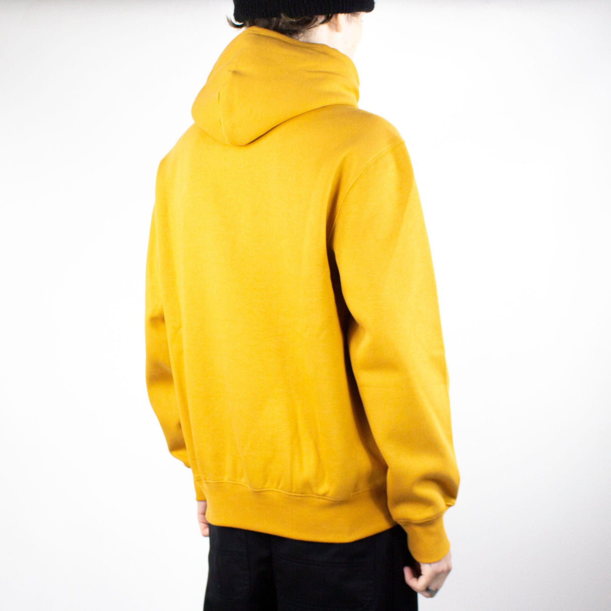 Carhartt WIP Hooded Sweatshirt – Ochre / Dark Navy