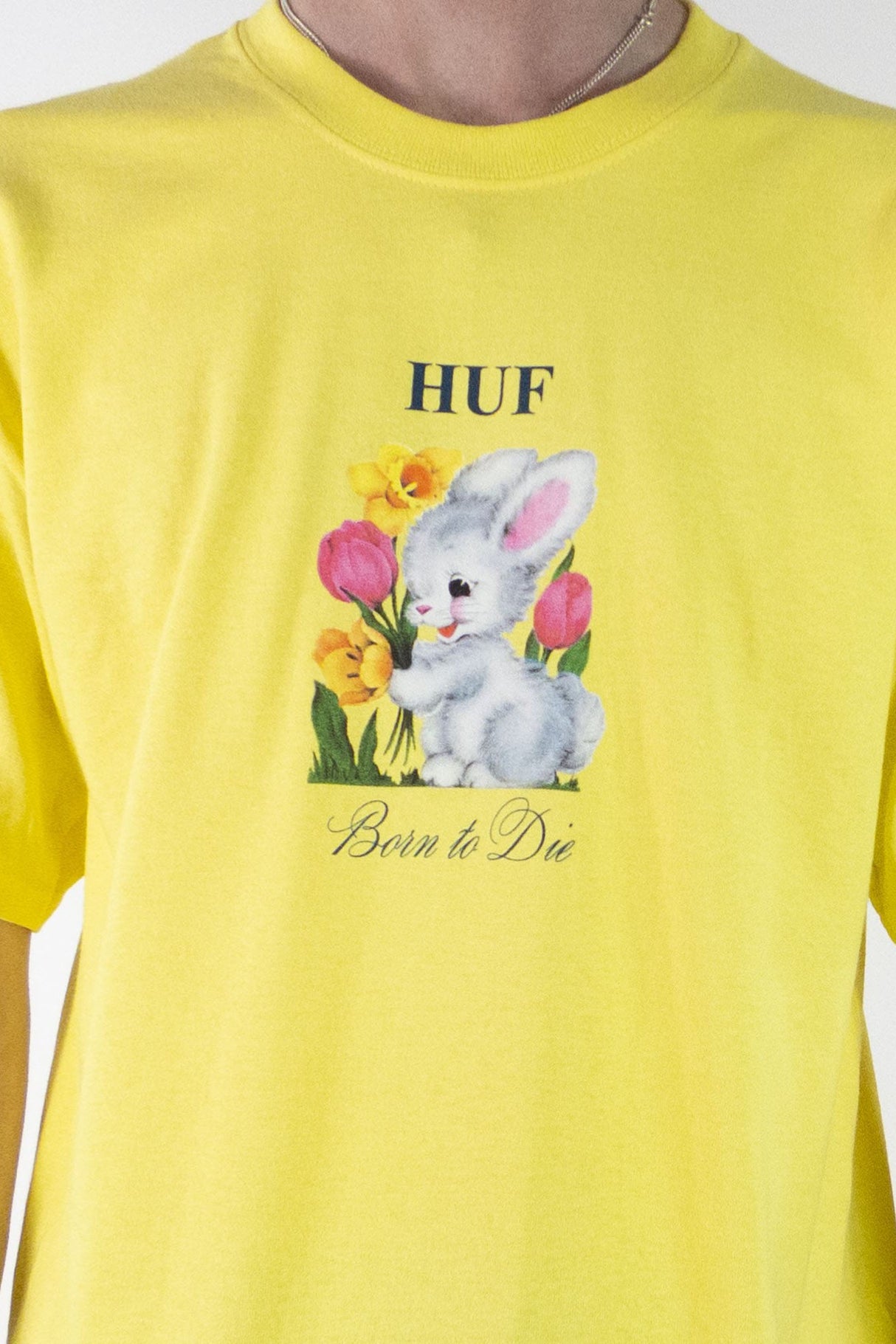 HUF Born To Die T-Shirt - Yellow