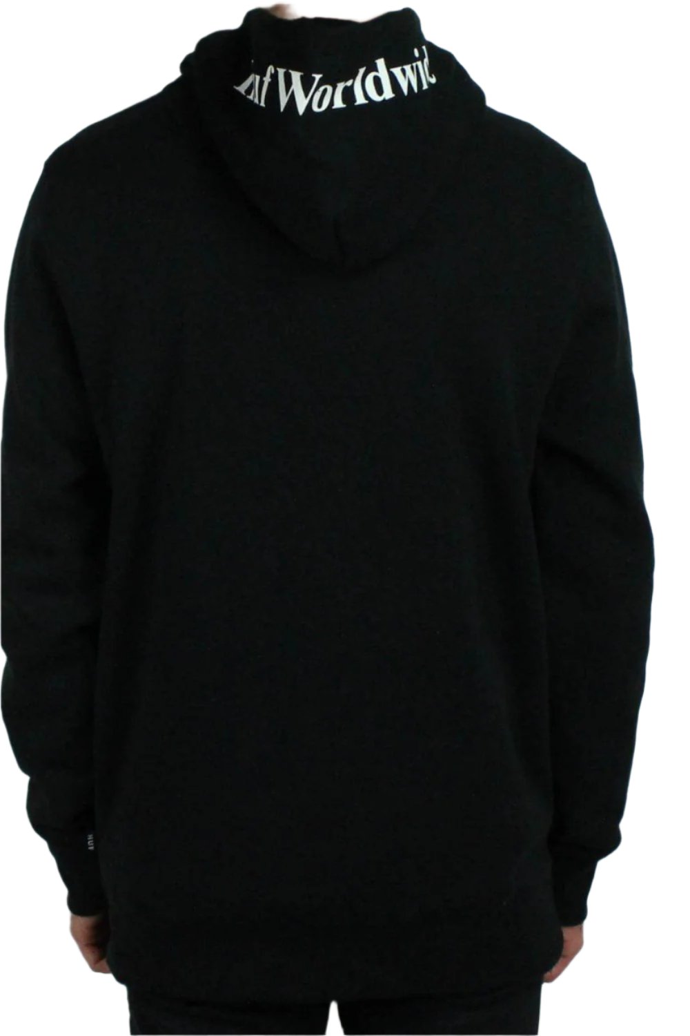 HUF Box Logo Pullover Hooded Sweatshirt - Black