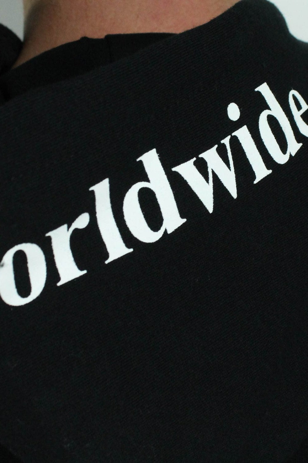 HUF Box Logo Pullover Hooded Sweatshirt - Black