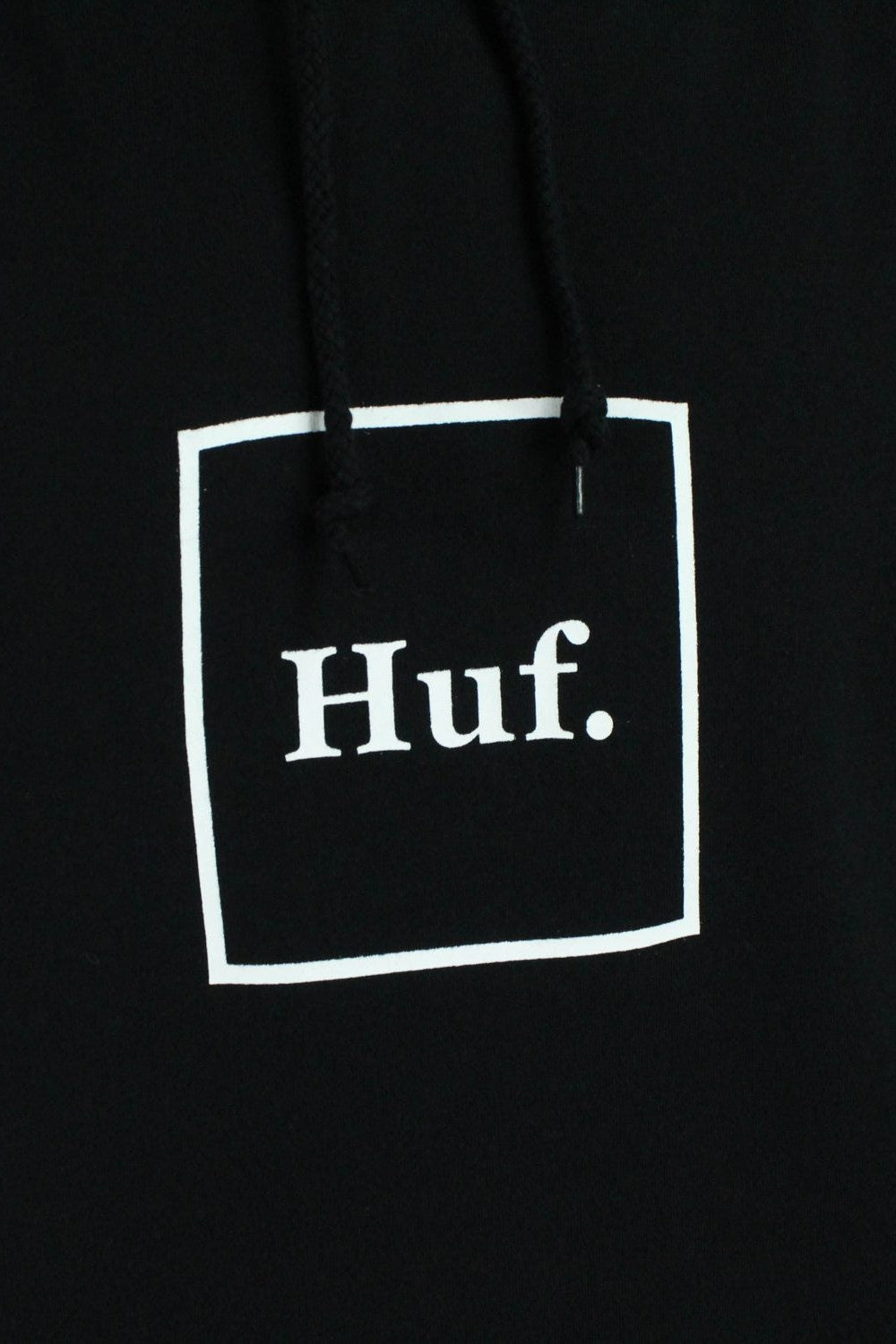 HUF Box Logo Pullover Hooded Sweatshirt - Black