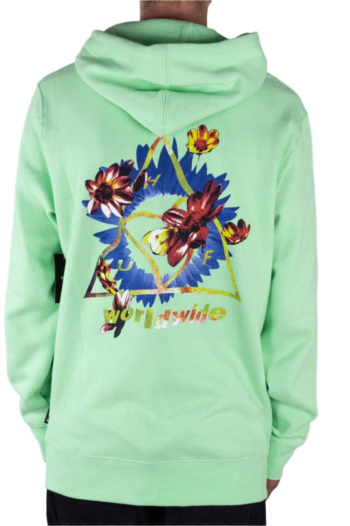 HUF Come Down Hoodie- Neo Mint